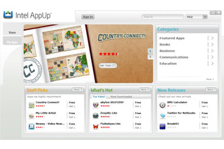 米インテル、ネットブック向けアプリストア「インテルAppUpセンター」の一般提供を開始 画像