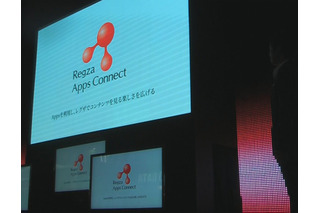 【CEATEC JAPAN 2010 Vol.34（動画）】東芝、タグリストをクラウドで共有する「Regza Apps Connect」！ 画像