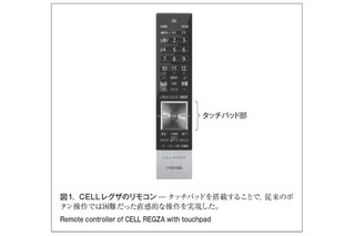 【テクニカルレポート】CELLレグザリモコン用タッチパッドのストローク認識技術”……東芝レビュー 画像