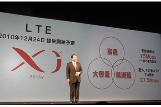 2011年には「Xi」版のWiFiルータも登場……NTTドコモ山田社長が新製品発表会で 画像