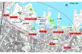 NTTドコモ、横浜市でサイクルシェアリング 画像