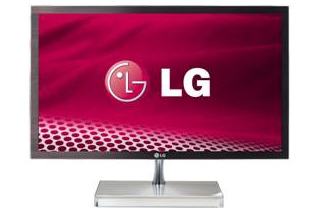 LG、デザインにこだわった厚さ7.2mmのスリムなLED液晶ディスプレイ 画像