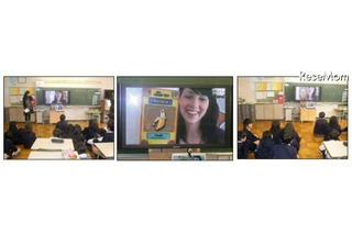 港区芝小学校でインターネット英語学校の体験授業 画像