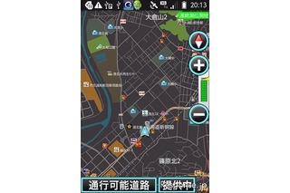 【東日本大地震】無料アプリ「通れた道路」…走行実績を毎日更新 画像