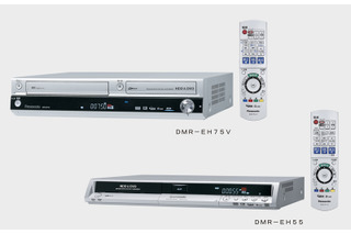 松下、アナログチューナー内蔵の200GバイトHDD＆DVDレコーダー「DIGA」　VHS一体型モデルも用意 画像