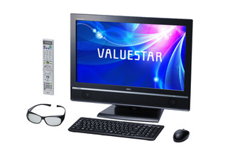 NEC、3D対応でAV仕様の23型フルHD液晶一体型など「VALUESTAR」の2011年夏モデル 画像