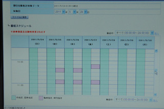 【Wireless Japan 2011（Vol.9）】FOMAモジュール内蔵端末でコンテンツを管理・配信！　電子POPの進化系サービスが登場 画像