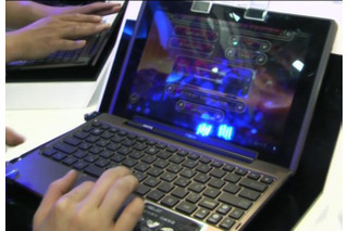 【COMPUTEX TAIPEI 2011(Vol.27)】ASUSTeK、Android 3.1搭載の「Eee Pad Transformer TF 101」を展示 画像