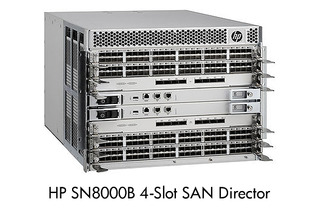 日本HP、業界初の16Gbps FC対応ダイレクタースイッチ「HP SN8000B Director」発売 画像