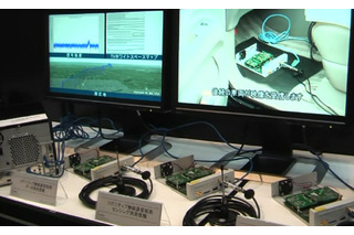 【WTP2011（Vol.10）】トヨタIT開発センターら、車車間コグニティブ無線ネットワークをデモ 画像