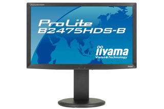 「iiyama」ブランドで昇降・ピボット機能対応の23.6型フルHD液晶ディスプレイ 画像