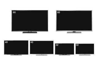 シャープ、設置スタイルが自由な液晶テレビ「フリースタイルAQUOS」……画面とチューナーが分離 画像