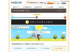 ハーバード大学の理論を用いた学習個性診断サービス 画像