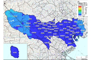 文科省、東京・神奈川の放射線量マップ公開！ 画像