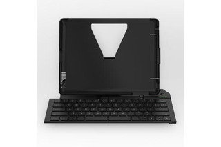 ロジクール、カバー・スタンド付属のスライド収納式iPad 2用ワイヤレスキーボード 画像