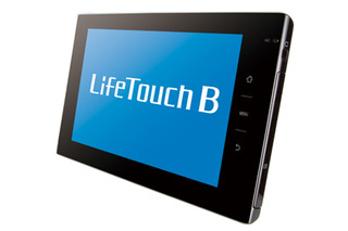 NEC、ビジネス向けタブレット「LifeTouch B」を発表 画像
