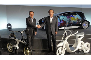 ヤマハ柳社長、電動バイクで「トヨタのつながる仲間に」 画像