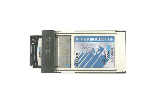 CFスロット付きの無線LANカードをDDIポケットが販売。CFタイプのAirH