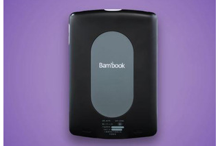 中国「Bambook」ブランドのmirasolディスプレイ搭載電子書籍リーダー 画像