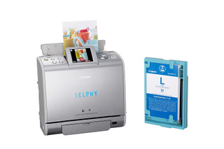 キヤノン、インク・用紙一体型カートリッジ採用のコンパクトフォトプリンタ「SELPHY ES1」 画像