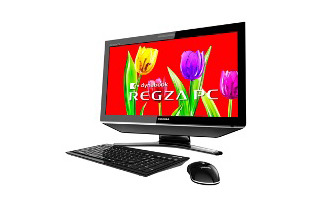 東芝、23型フルHD液晶一体型AV PC「REGZA PC D731」の3機種 画像