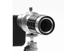 iPhone 4S・4で使用できる魚眼・広角・光学12倍望遠レンズなど3製品 画像