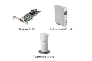 NEC、世界初の技術「ExpEther」を用いた製品を発売 画像