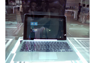 【COMPUTEX TAIPEI 2012 Vol.5】サムスン、タブレットにもなるWindows 8搭載Ultrabook 画像