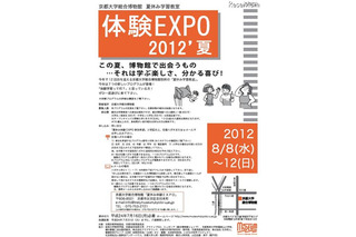 【夏休み】京都大学総合博物館 体験EXPO 画像
