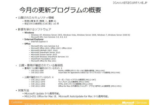 「緊急」は3件…7月セキュリティ情報　日本マイクロソフト 画像