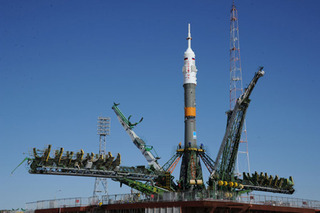 星出宇宙飛行士ら搭乗のソユーズ宇宙船、間もなく打上げ！ 画像