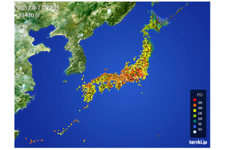 東京、今年初の猛暑日に……午後からは落雷や急な雨にも注意 画像