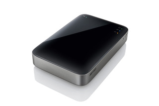 バッファロー、Wi-Fi機能・バッテリ搭載ポータブルHDD……スマホ・タブと連携 画像