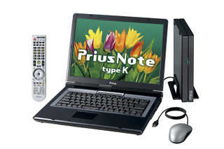 日立、Windows Vistaを搭載したノートPC「Prius Tシリーズ」4モデル 画像