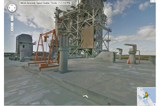 Googleストリートビューに「NASA ケネディ宇宙センター」が登場……発射台やアトランティスなど 画像