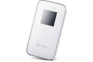 「SoftBank 4G」対応モバイルWi-Fiルーター「102Z」、18日に発売 画像