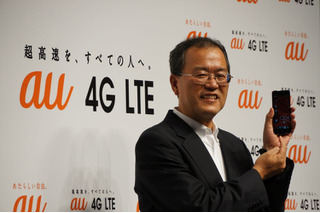 KDDI田中社長、iPad miniの発売について「それはノーコメント」  画像