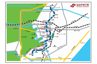 仙台市地下鉄、全駅で「au Wi-Fi SPOT」と「WiMAX」を提供拡大へ 画像