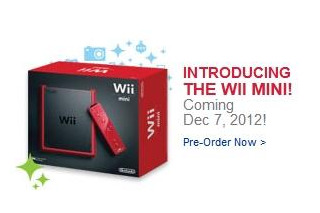 Wii Mini、発売日は12月7日で決まり!? 画像