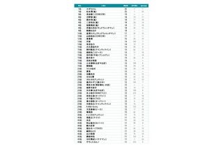 【年末年始】2012〜2013年、テレビ出演本数ランキング 画像