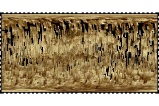 マーズ・エクスプレスによる火星表面のマッピング・イメージ 画像