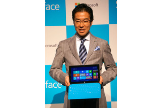 Surface RT 4万9800円から……日本マイクロソフト樋口社長「バリューでは比較にならない」 画像