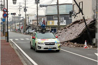 Googleストリートビュー、福島県の浪江町内の撮影を開始……「警戒区域」と「計画的避難区域」 画像