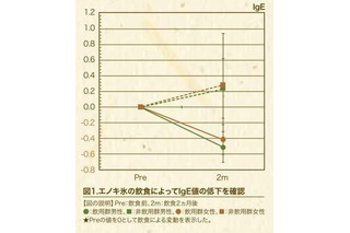 きのこは花粉症に効果あり！？ 画像