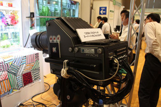 【NHK技研公開 2013】早くもフルスペック対応の120Hzスーパーハイビジョンカメラが登場……従来比2倍のフレーム数 画像