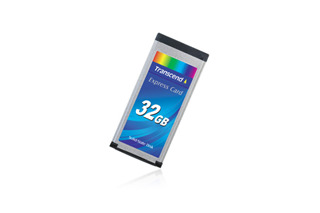 トランセンド、USB2.0＆ExpressCard/34対応の32GBフラッシュメモリ 画像