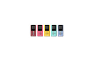 東芝、日本の伝統色全24色を揃える1GBポータブルオーディオプレーヤー「gigabeat U103」 画像
