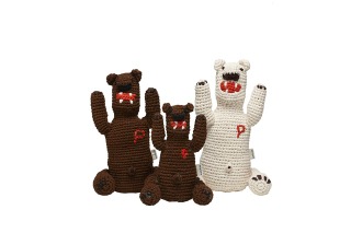 プリーツ・プリーズ・イッセイ・ミヤケ、”熊”のウエアや編みぐるみ発売 画像