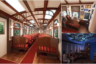 列車名は「SL銀河」…東北で復活するSL牽引列車のデザイン 画像