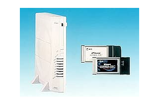 NTT東、11bの無線LANに対応した多機能ダイアルアップルータ「IPMATE1600RDワイヤレスセットC」発売 画像